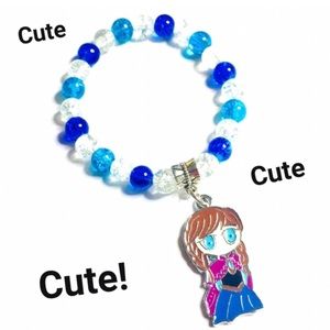 💎 NWT Frozen Anna Princess Bracelet Girl Gift